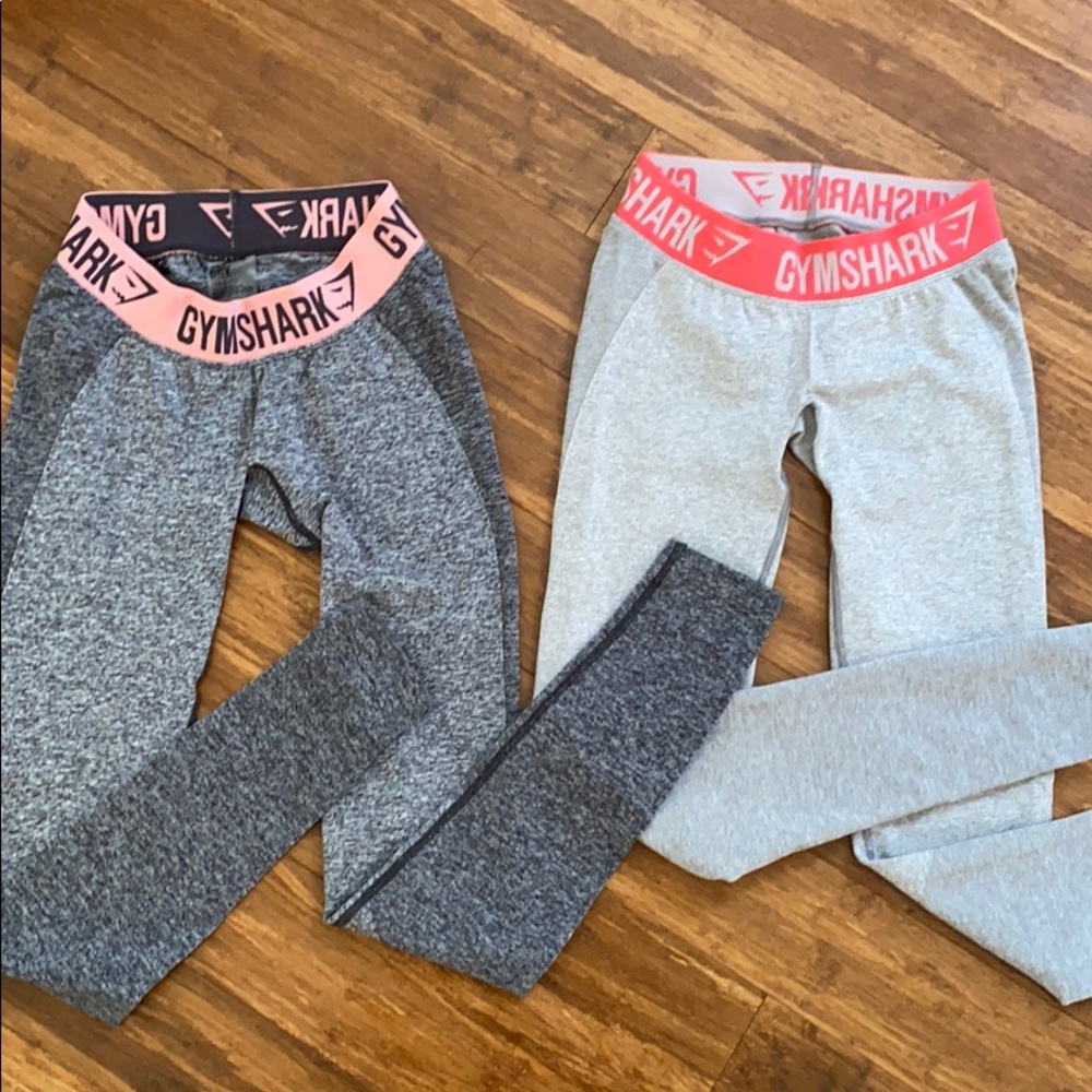 2 Gymshark XS leggings